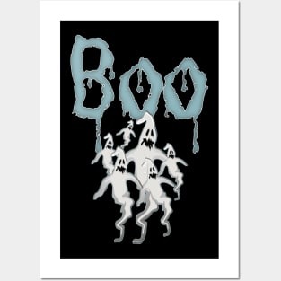 Boo Ghosts Posters and Art